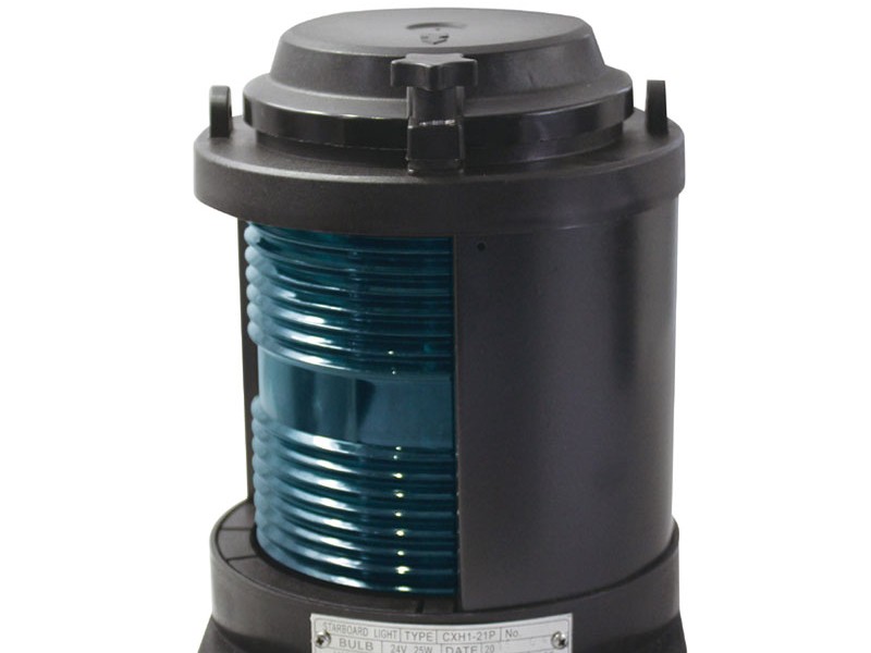 Luz CXH1-21P verde costado 2 m.n 112.5°